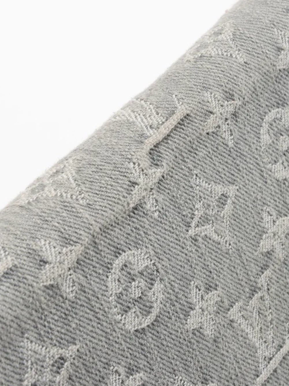 Louis Vuitton Light Gray Monogram Jacquard Wallet